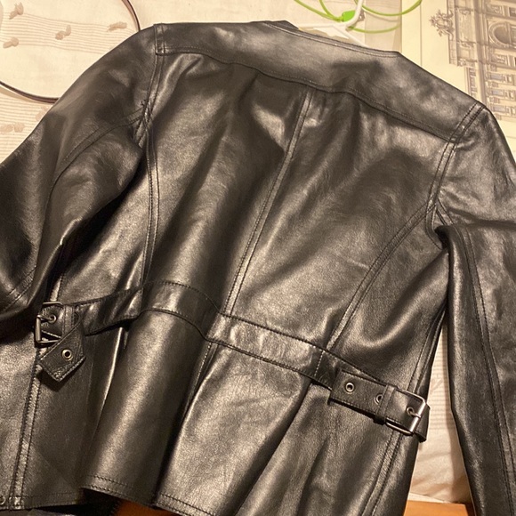 Catherine Malandrino Jackets & Blazers - Leather Jacket NWOT